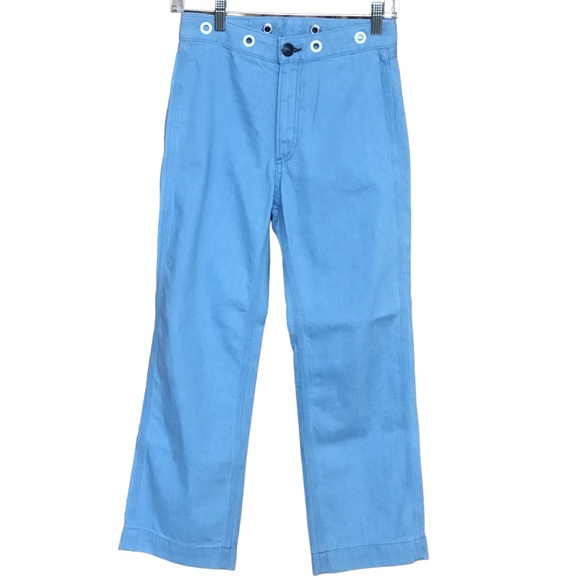Rag & Bone Crop Grommet Coastal Jean - Picture 4 of 11